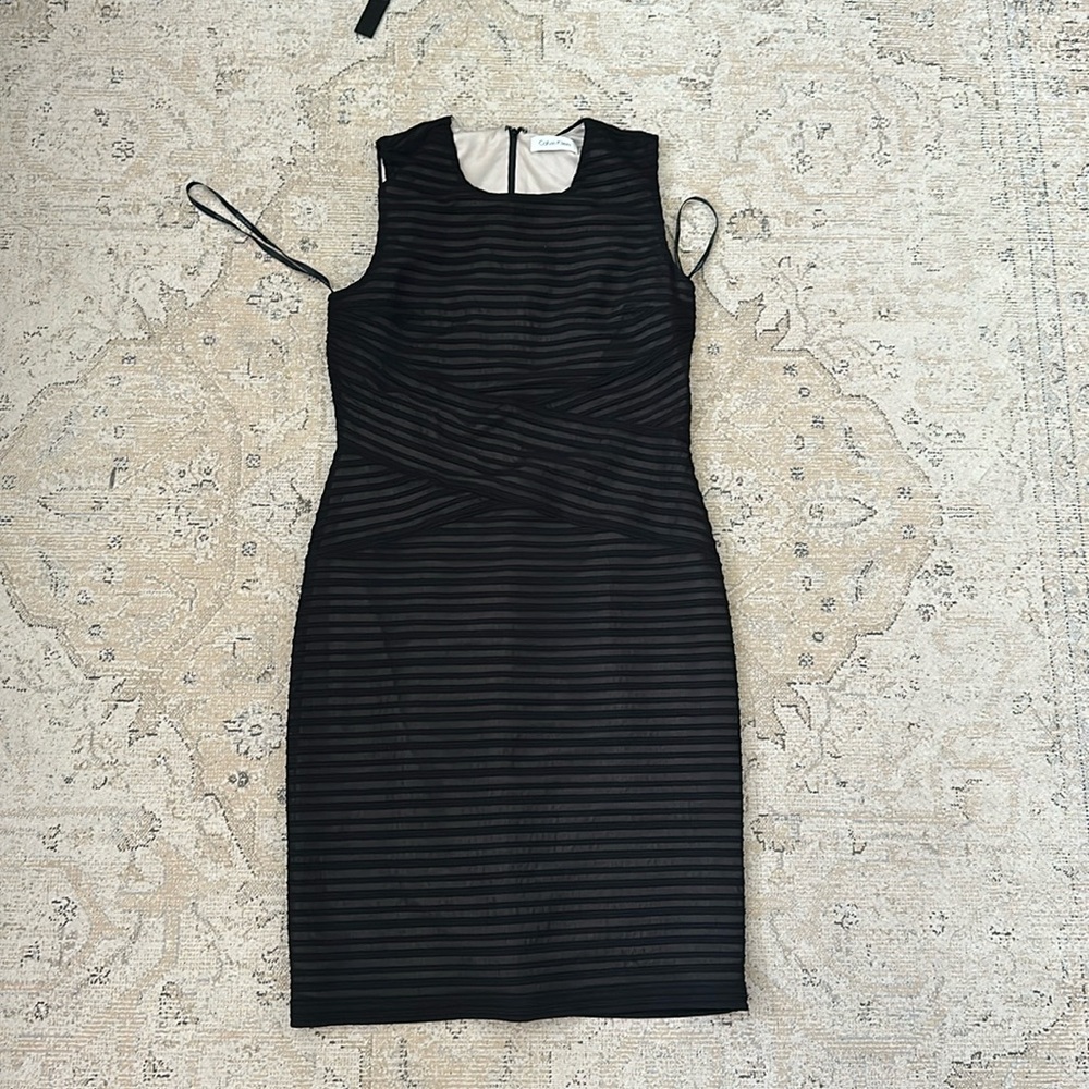 Black Calvin Klein dress